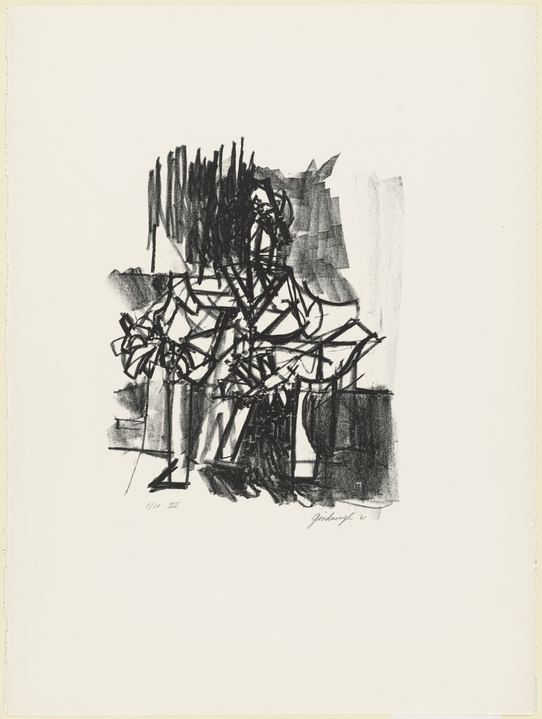 Robert Goodnough. Chief III. 1961