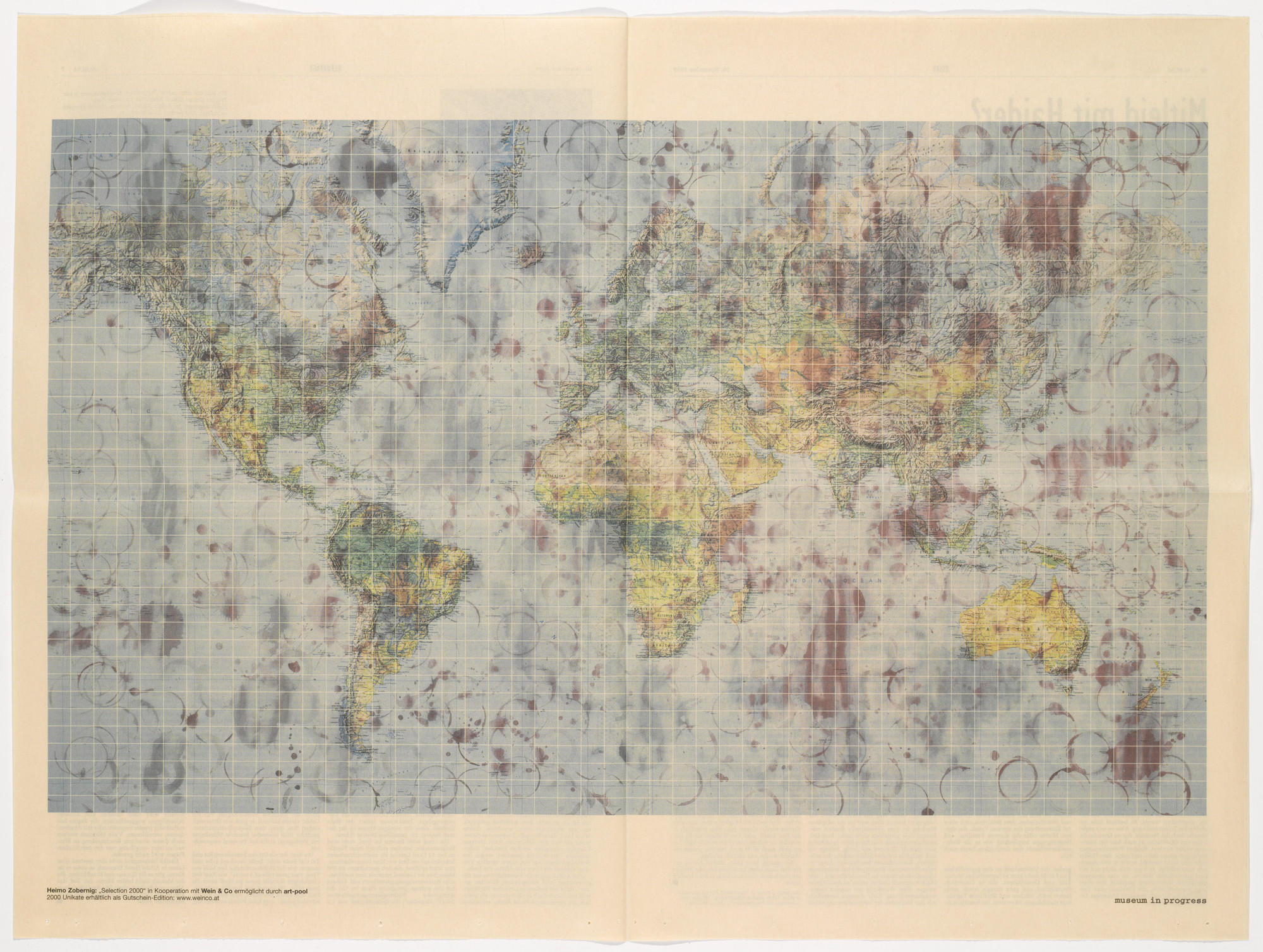 Heimo Zobernig. Selection 2000 from the Museum in Progress project Interventions