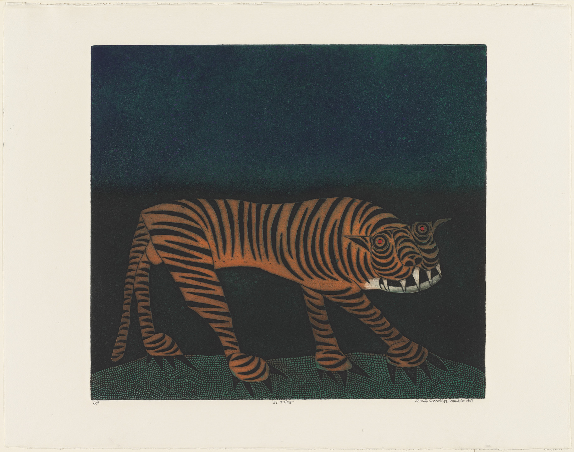 Sergio Gonzalez-Tornero. Tiger. 1967