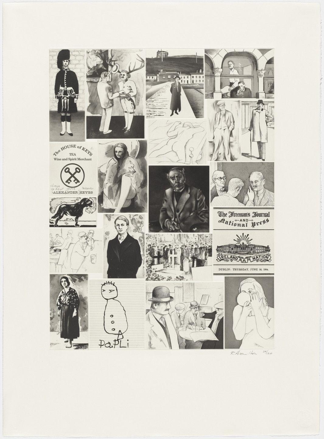 Richard Hamilton. How a Great Daily Organ is Turned Out. 1987-90
