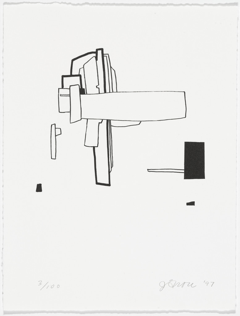 Forms in Space from American Abstract Artists 60th Anniversary Print Portfolio
