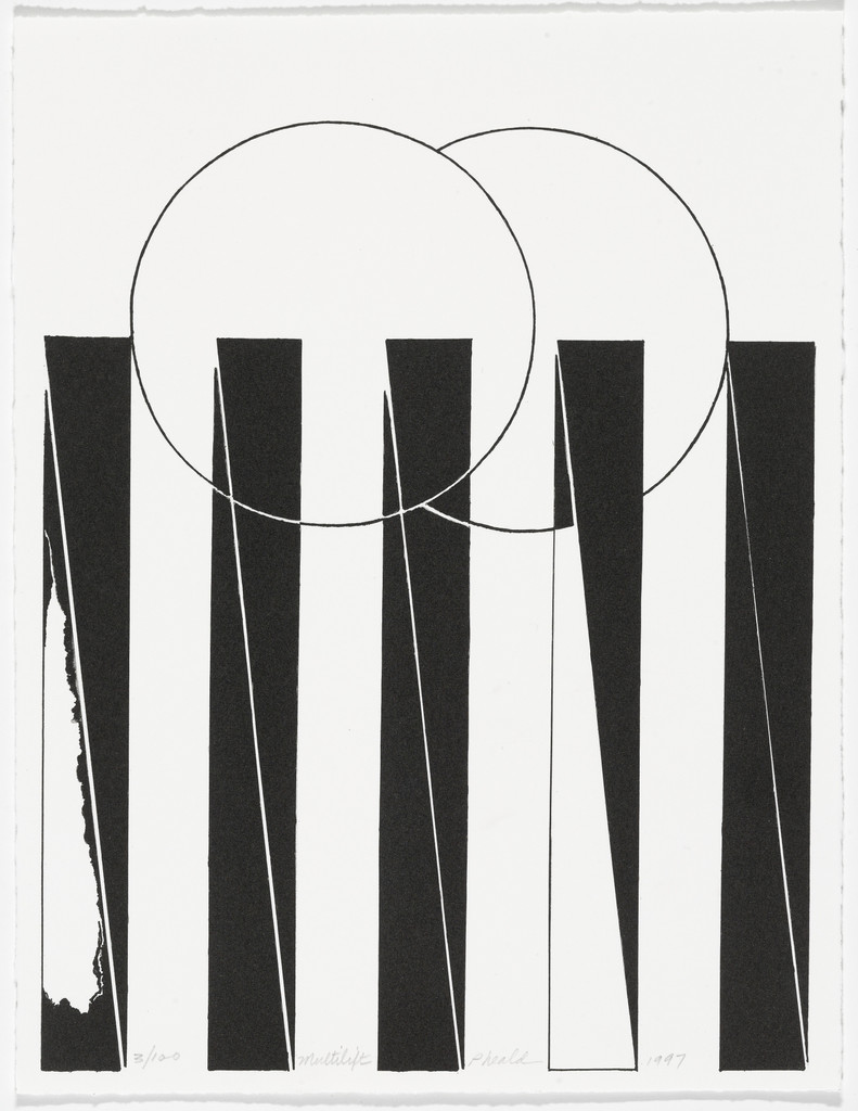 Multilift from American Abstract Artists 60th Anniversary Print Portfolio, Paul Heald, 1997