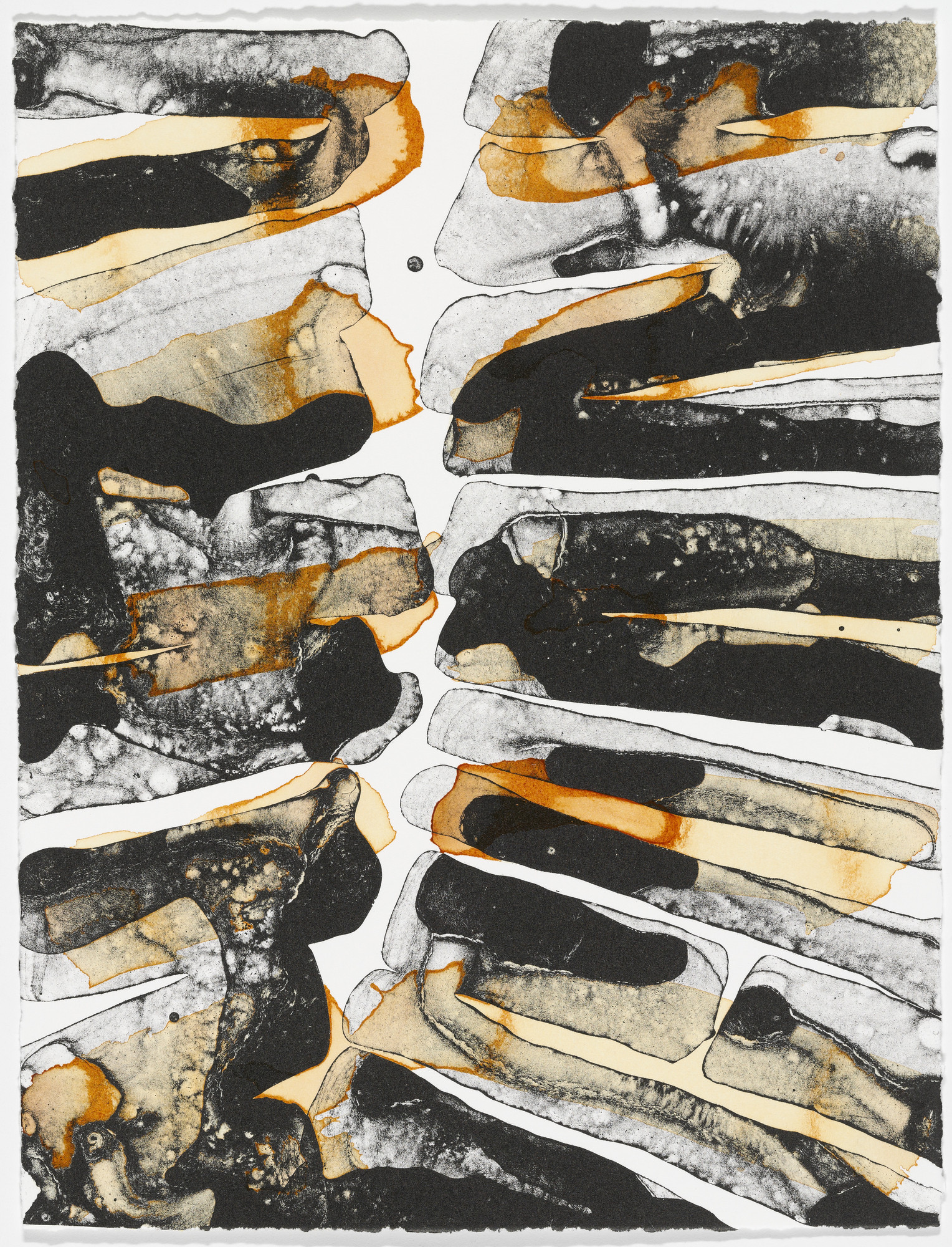 Nancy Manter. Transmission from American Abstract Artists 60th Anniversary Print Portfolio