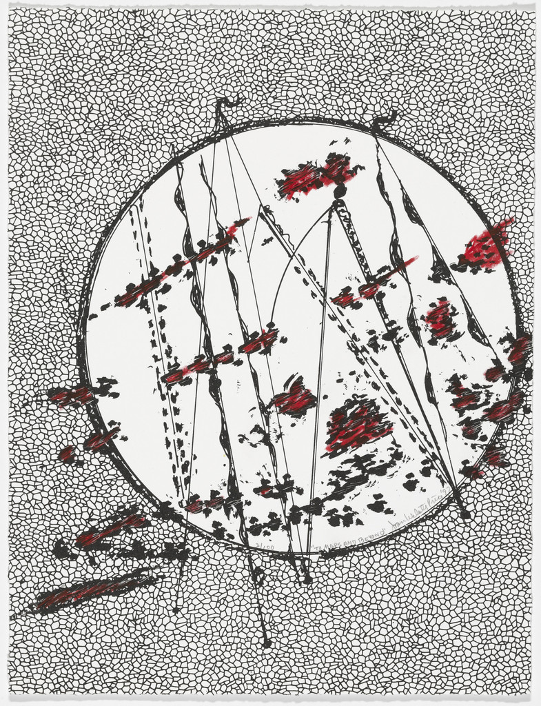 To Mars and Beyond from American Abstract Artists 60th Anniversary Print Portfolio