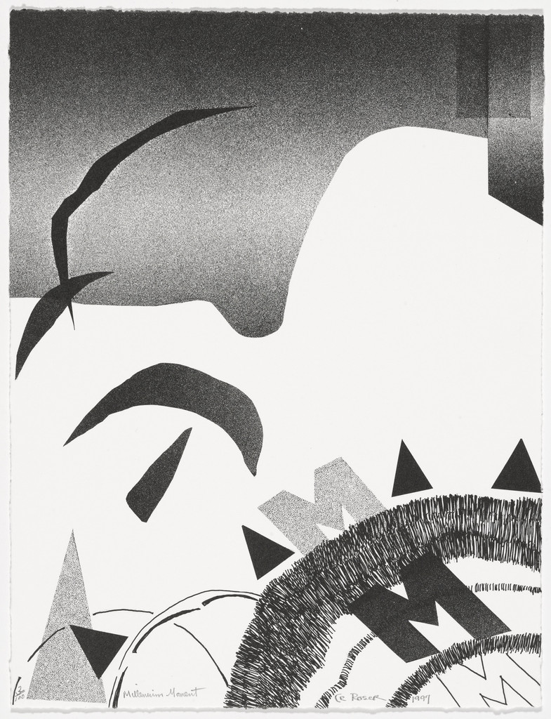 Millenium Moment from American Abstract Artists 60th Anniversary Print Portfolio