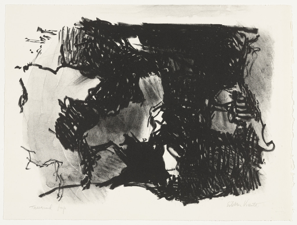 Untitled, Esteban Vicente, 1962
