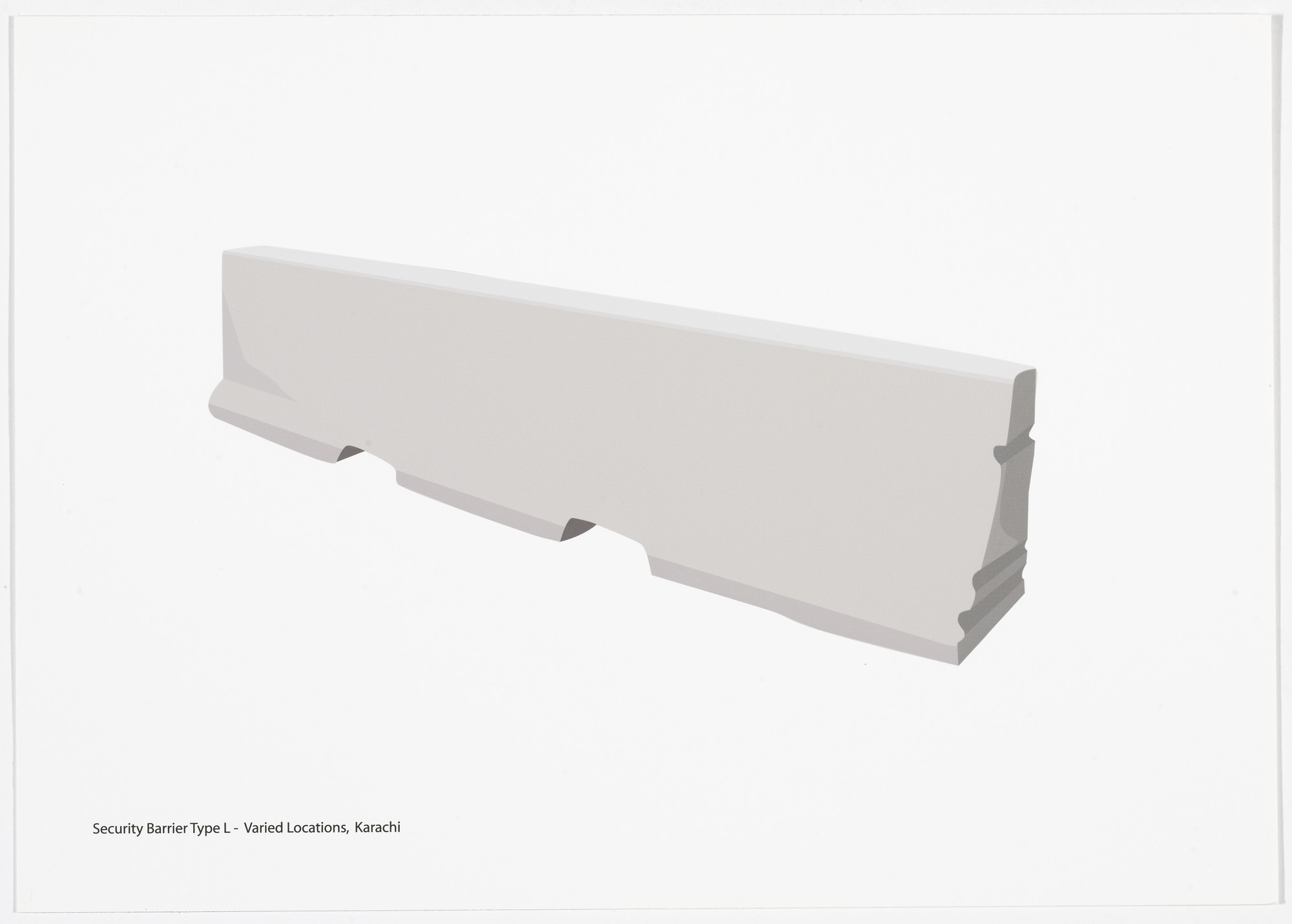 Bani Abidi. Security Barrier Type L from Security Barriers A-L. 2008