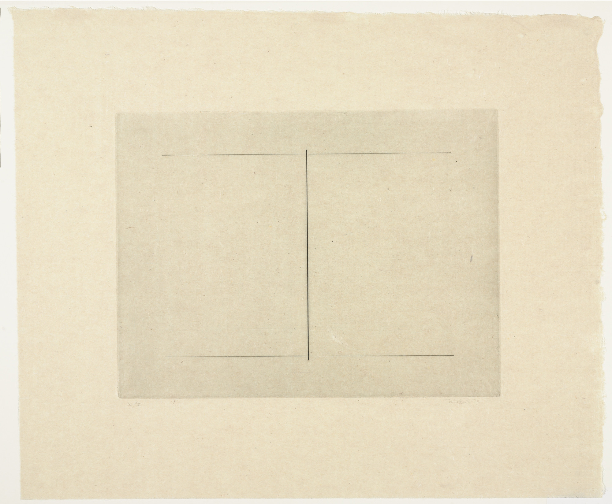 Fred Sandback. Untitled