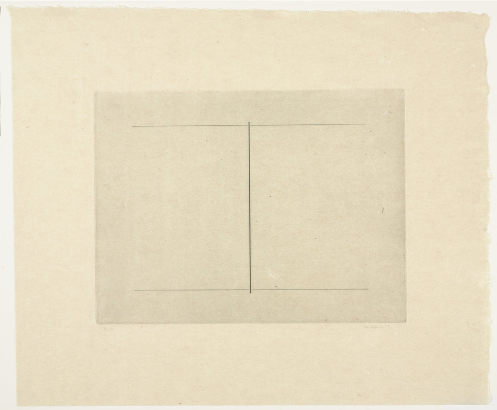 Untitled, Fred Sandback, 1975
