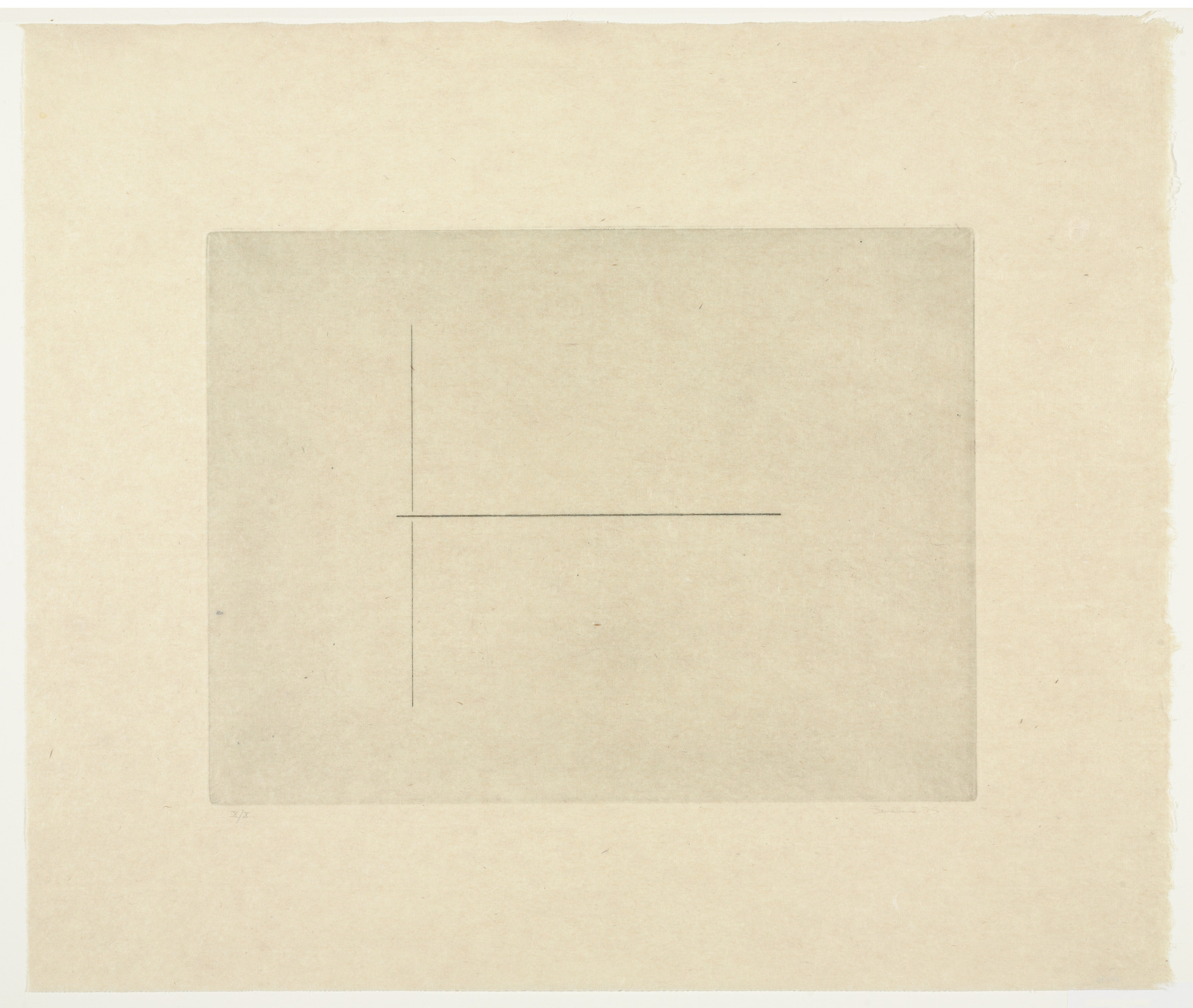 Fred Sandback. Untitled