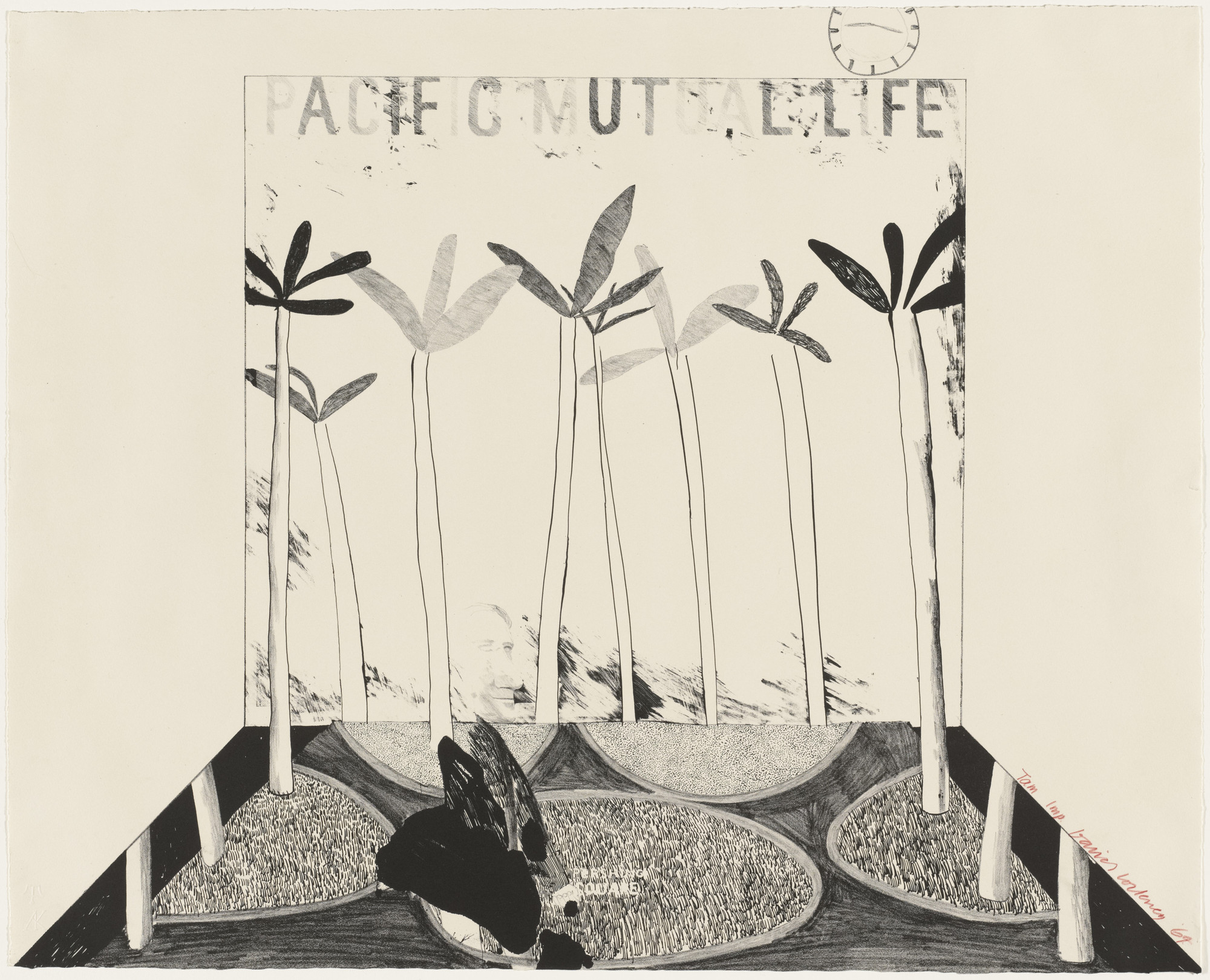David Hockney. Pacific Mutual Life