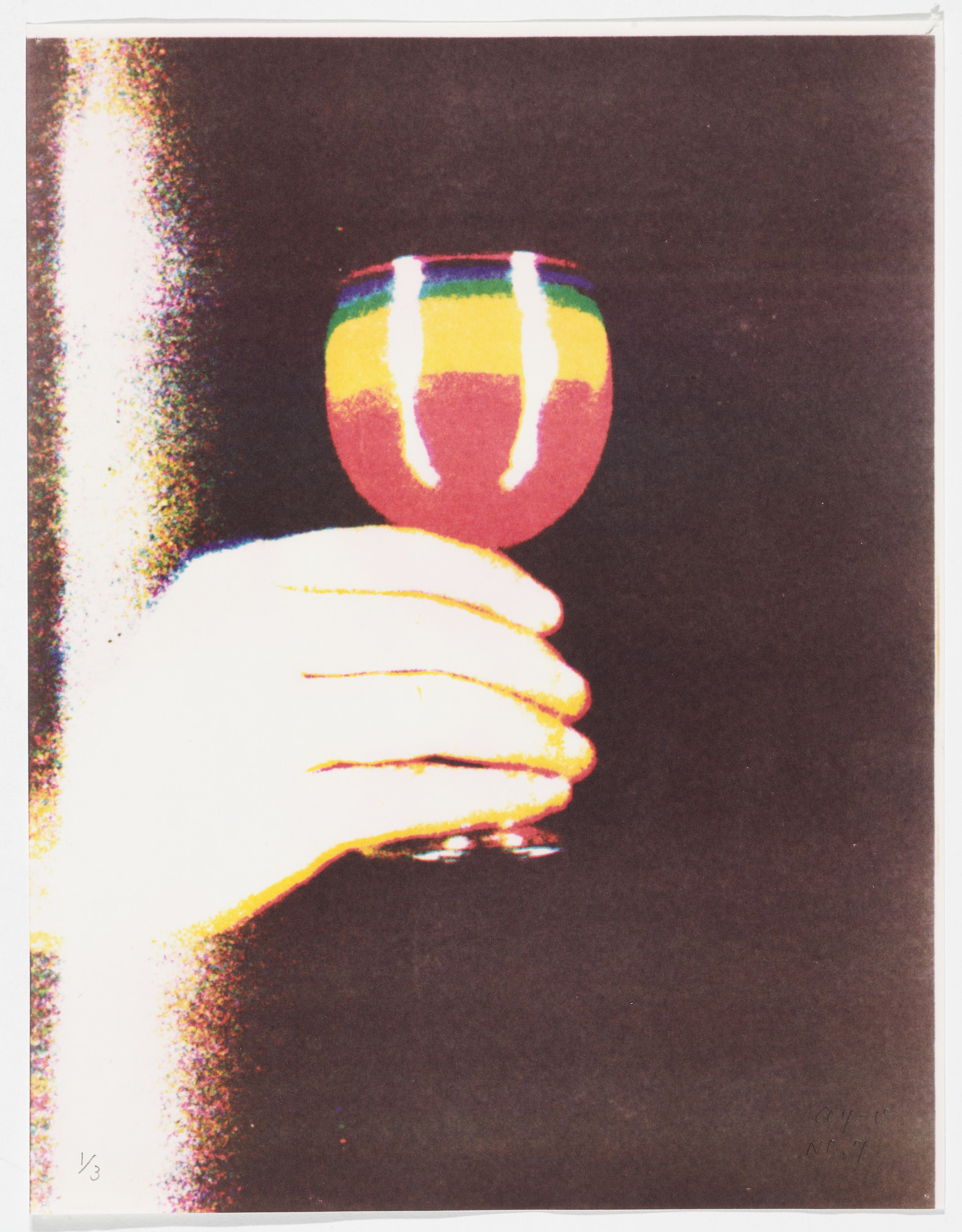 Ay-O. Then, Mr. Ay-O Got Drunk by the Rainbow