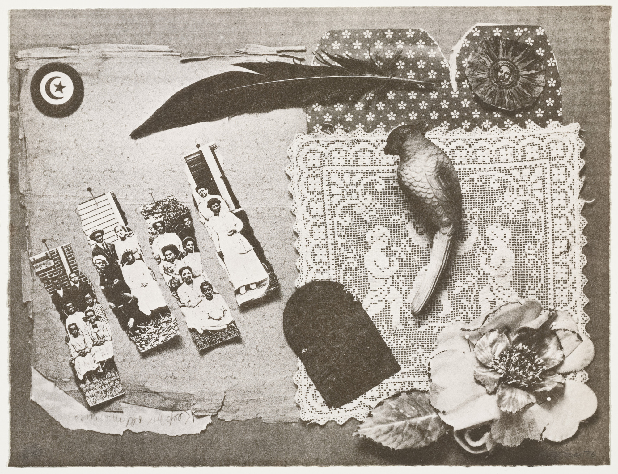 Betye Saar. Fragments. 1976 MoMA