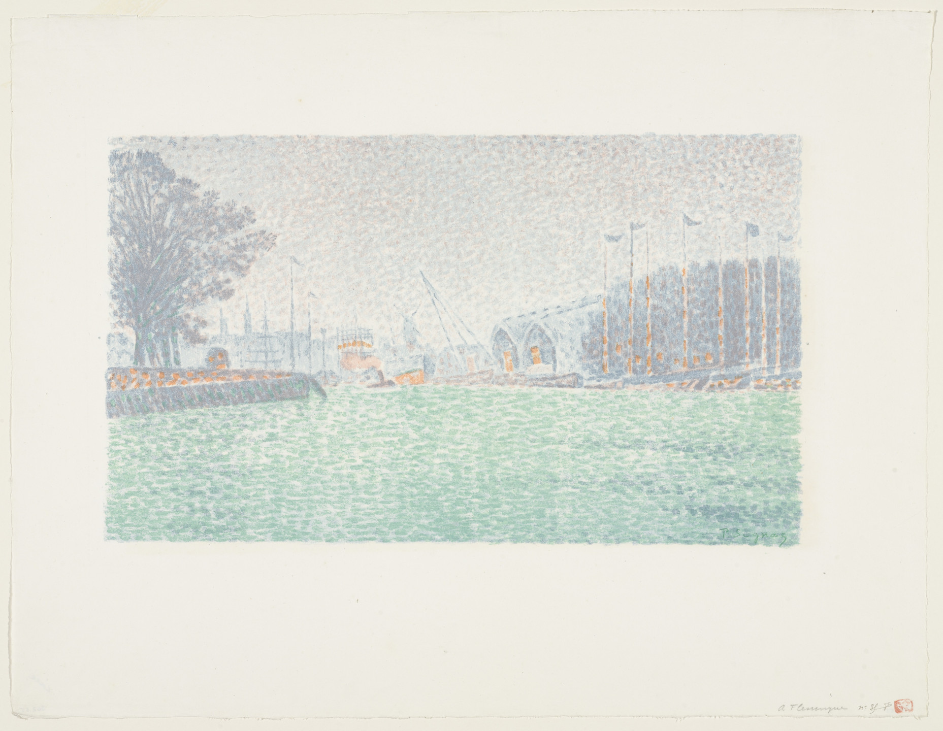 Paul Signac. Flessingue. 1895