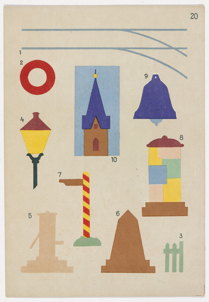 Gift 13: Paper Cutting (Kindergarten material based on the educational theories of Friedrich Froebel)