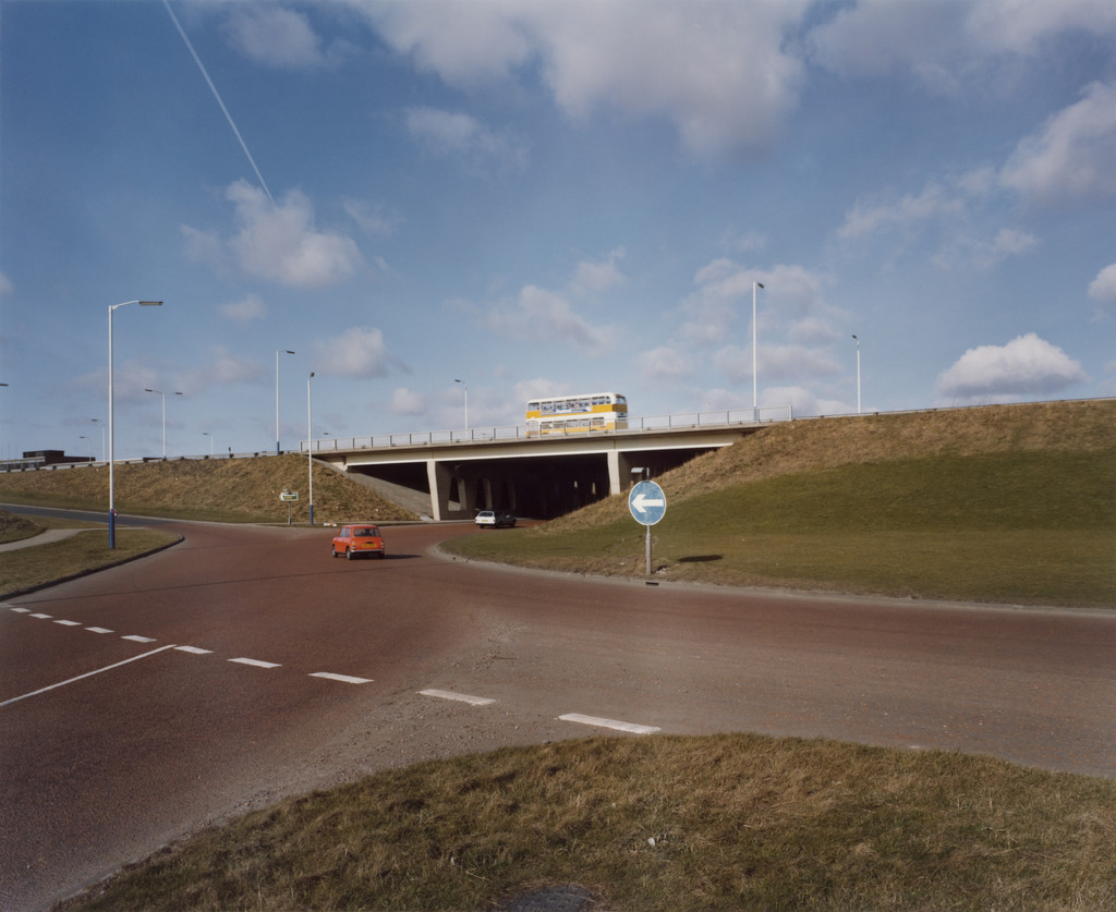 Bus, Car and Airplane, Newcastle By-Pass, Tyne and Wear from the portfolio A1: The Great North Road