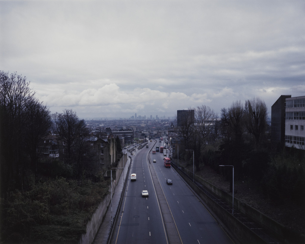 Looking Back on the City, Highbury, North London from the portfolio A1: The Great North Road