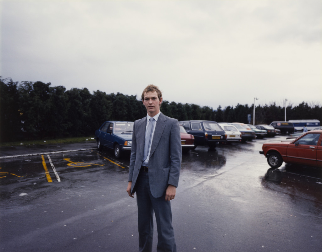 Company Representative, Leeming Services, North Yorkshire from the portfolio A1: The Great North Road, Paul Graham, September 1982