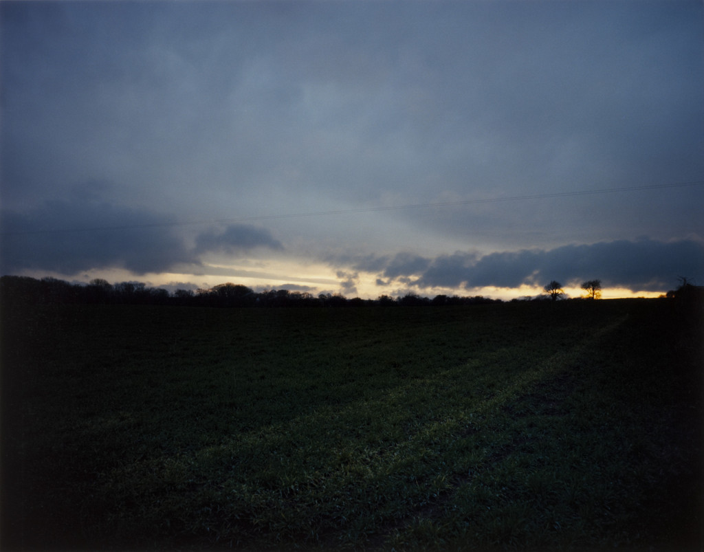 Fields at Dusk, Barton, North Yorkshire from the portfolio A1: The Great North Road