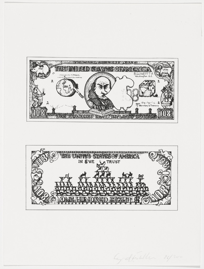 $108 Bill from The New York Collection for Stockholm