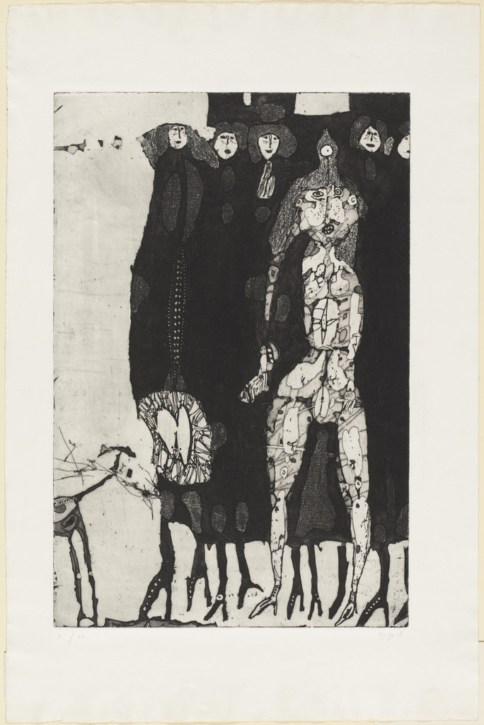 Night Watch, Horst Janssen, 1958