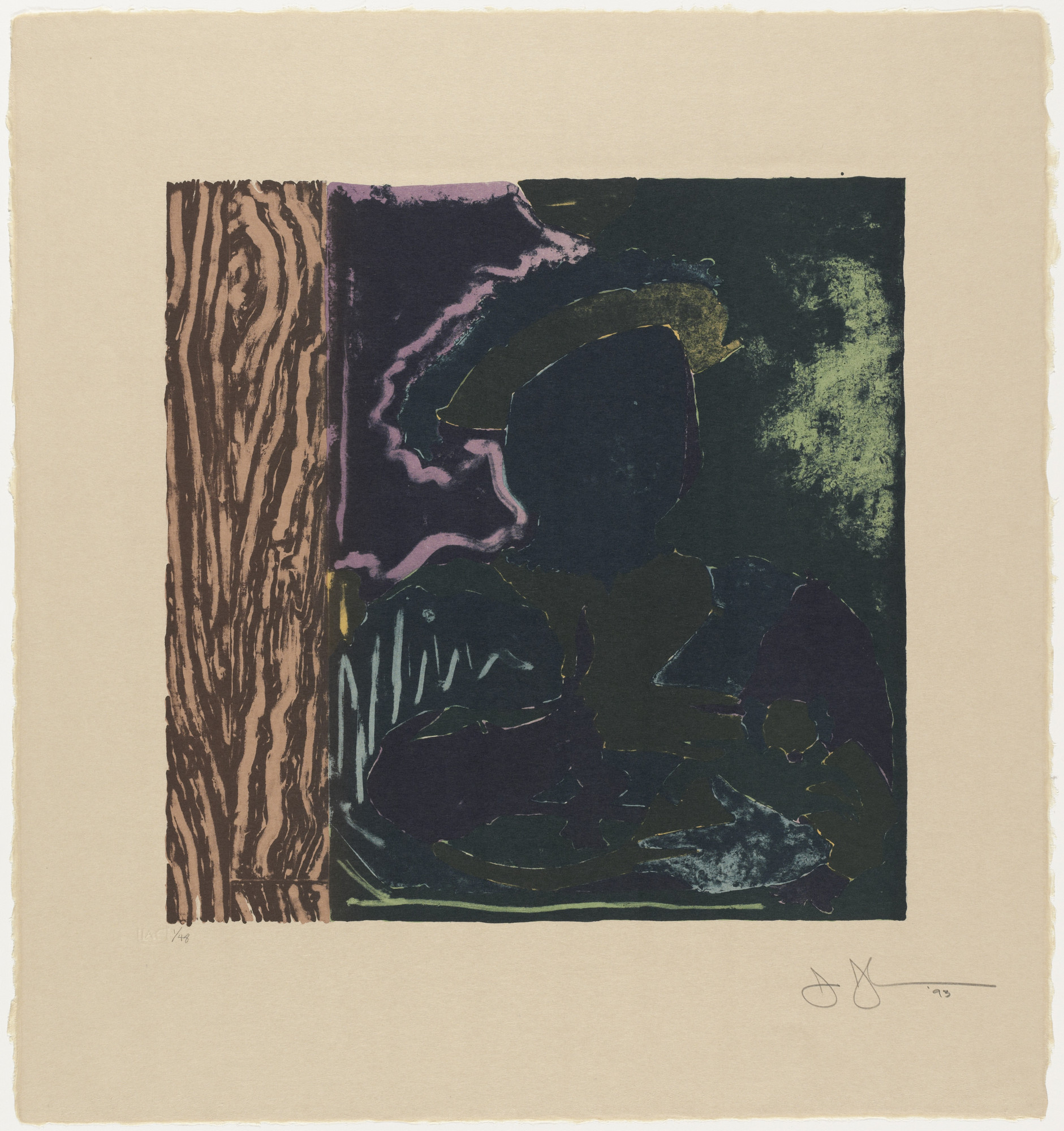 Jasper Johns. After Holbein. 1993 | MoMA