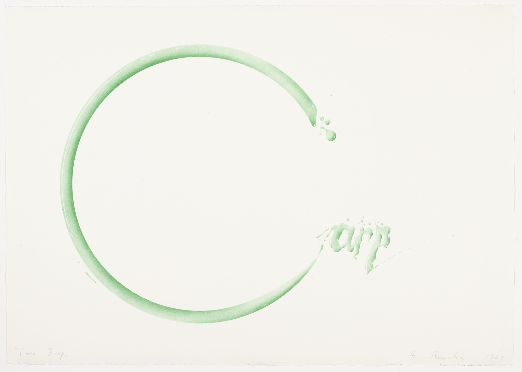 Edward Ruscha. Carp