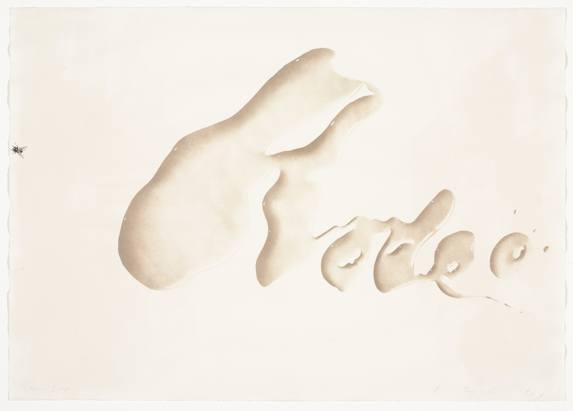 Edward Ruscha. Rodeo