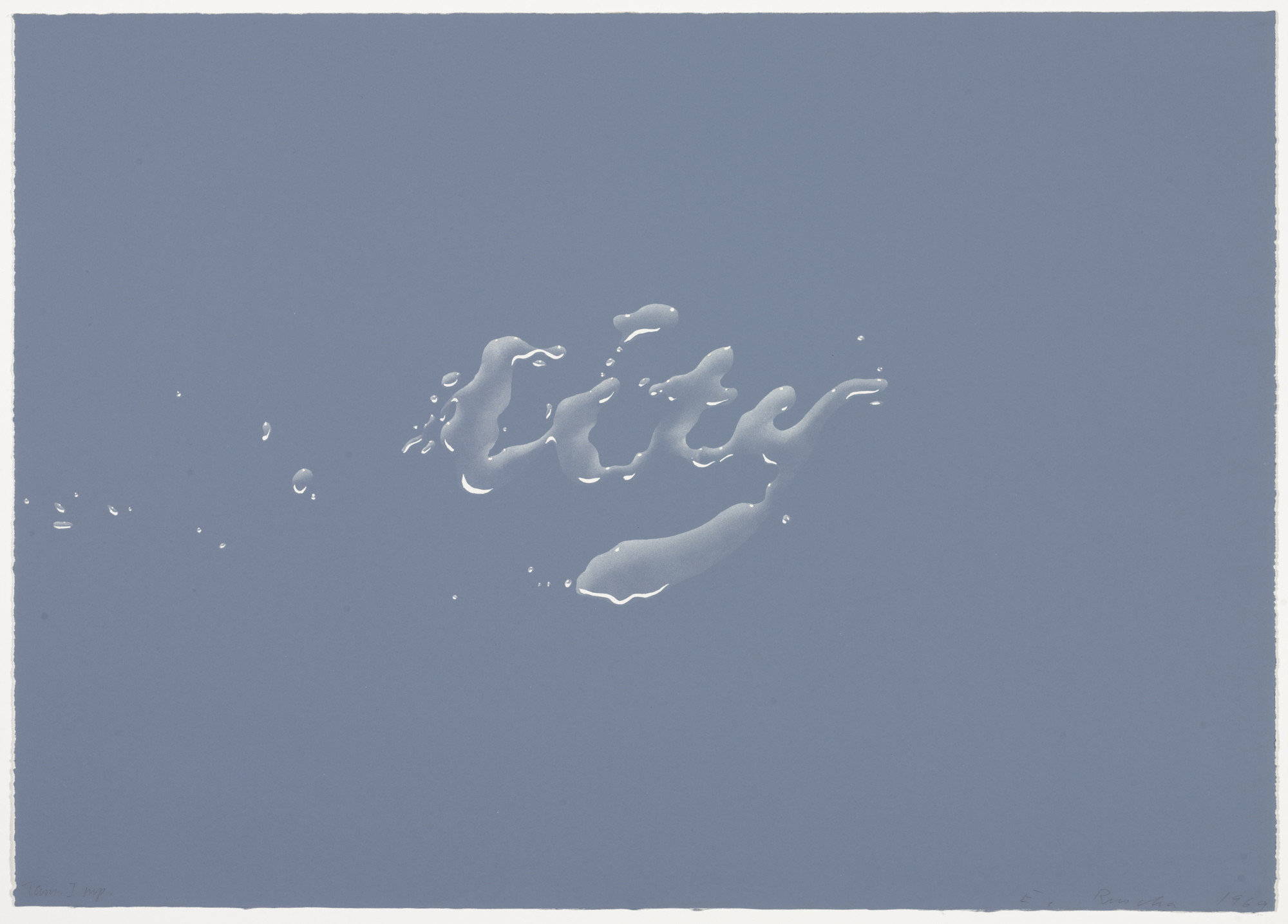 Edward Ruscha. City