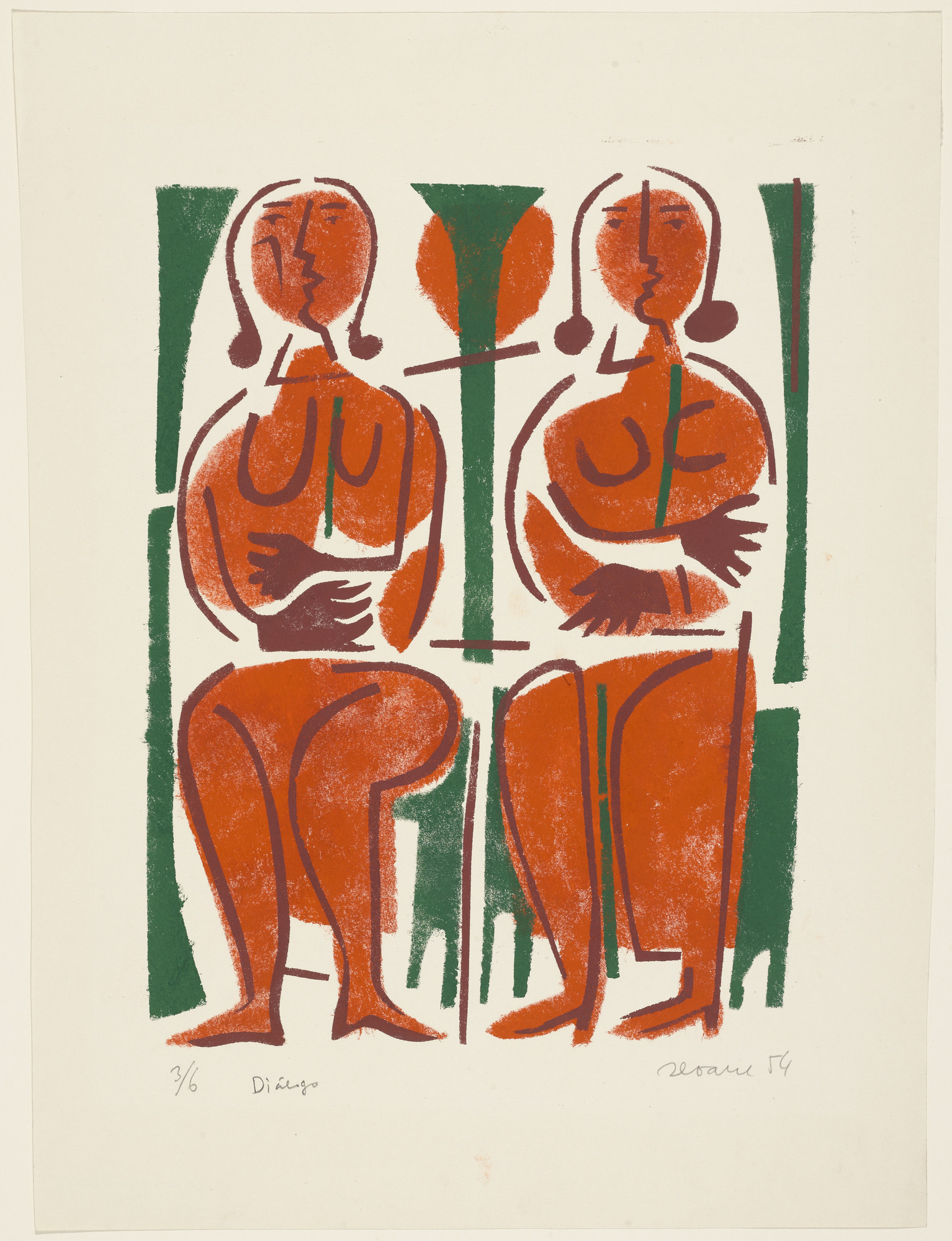 Luis Seoane. Dialogue
