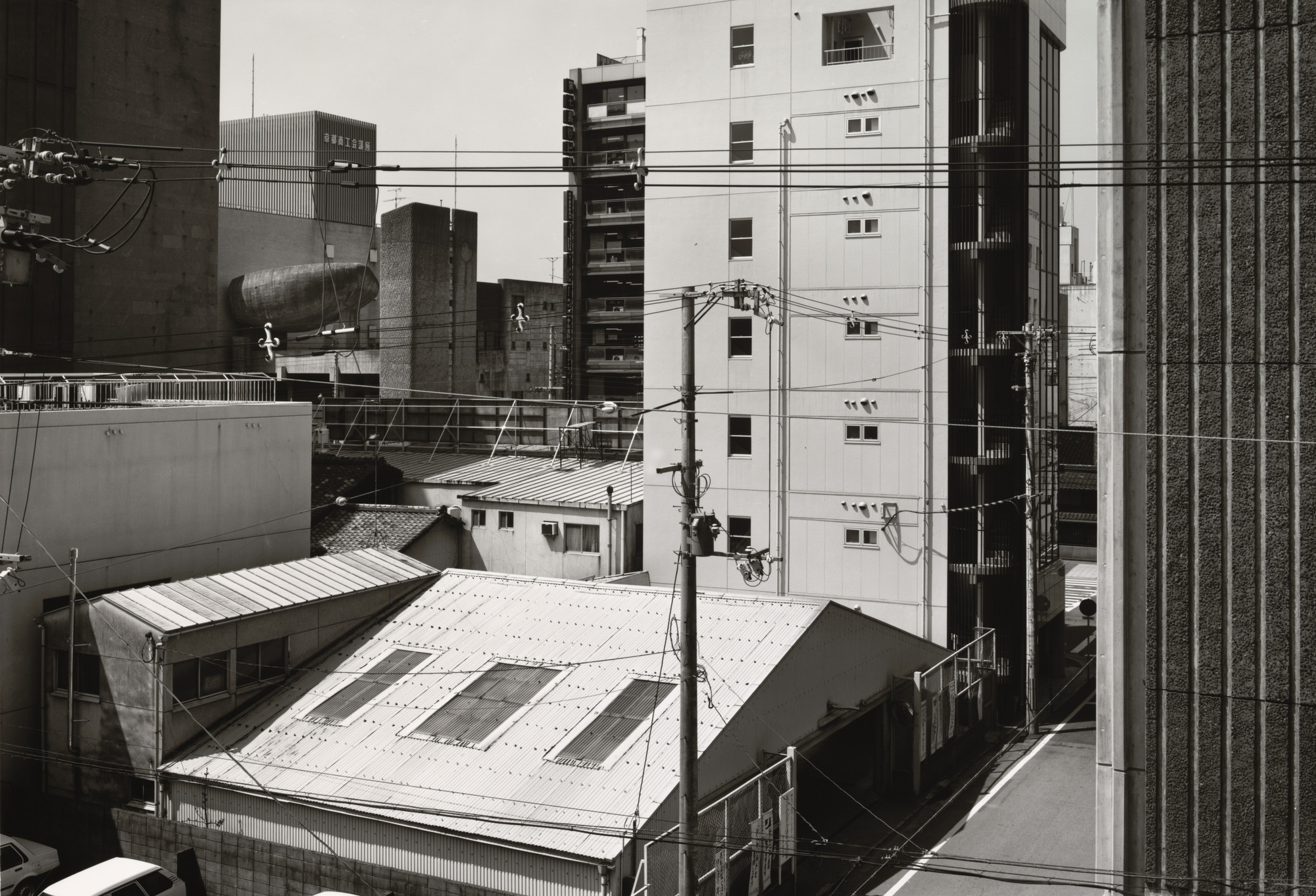 Thomas Struth. Concrete Cloud, Kyoto. 1986