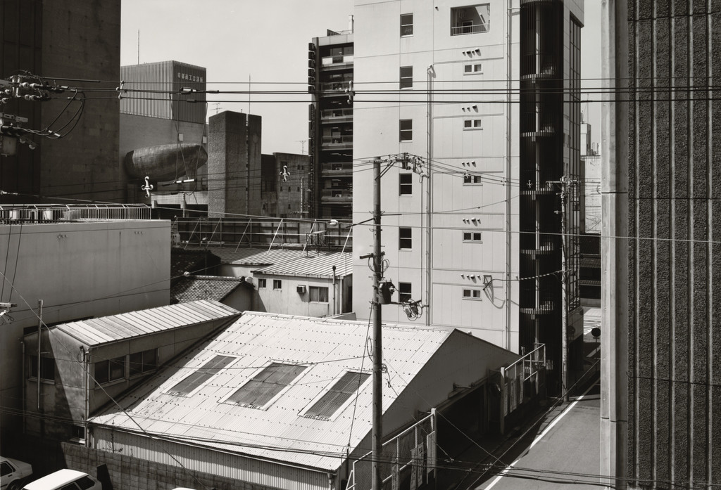 Concrete Cloud, Kyoto, Thomas Struth, 1986