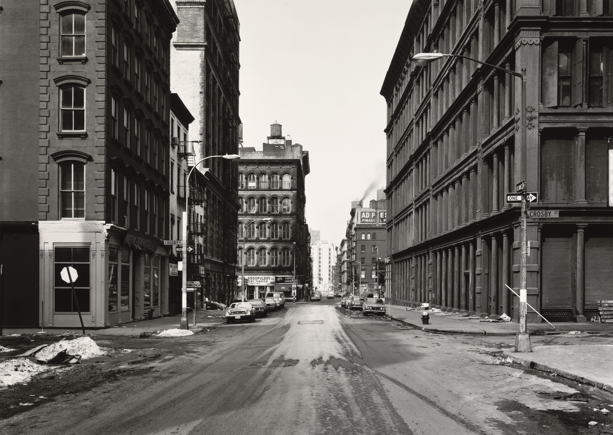 Thomas Struth. Grand Street at Crosby Street, New York/Soho. 1978