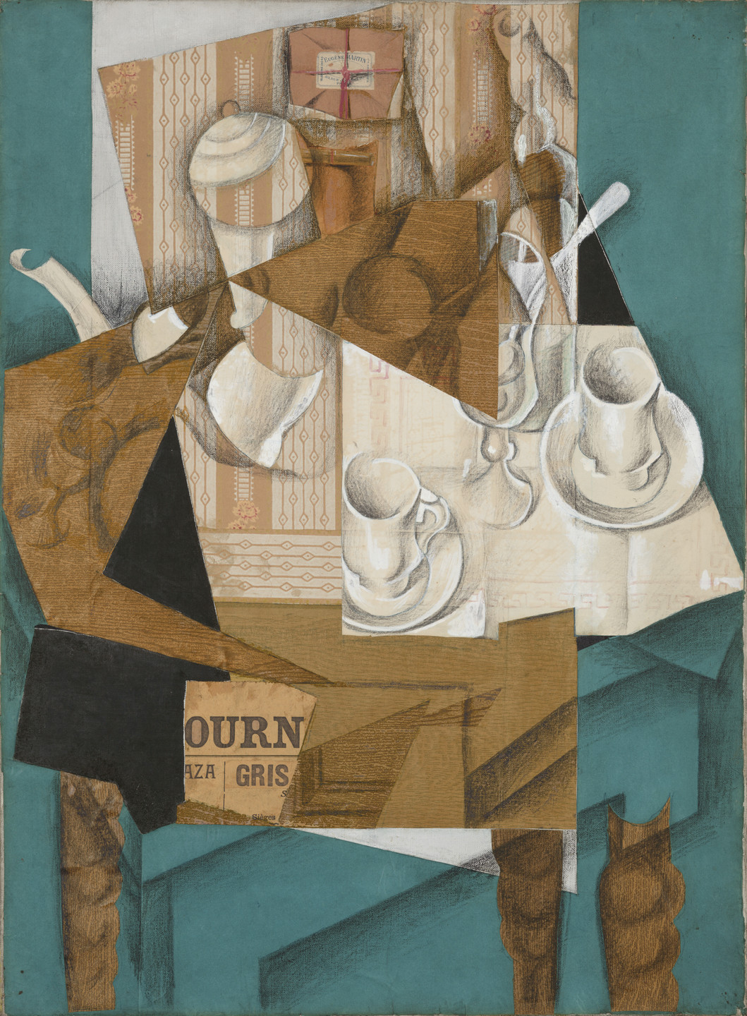 Juan Gris. Breakfast (Le Petit déjeuner). 1914