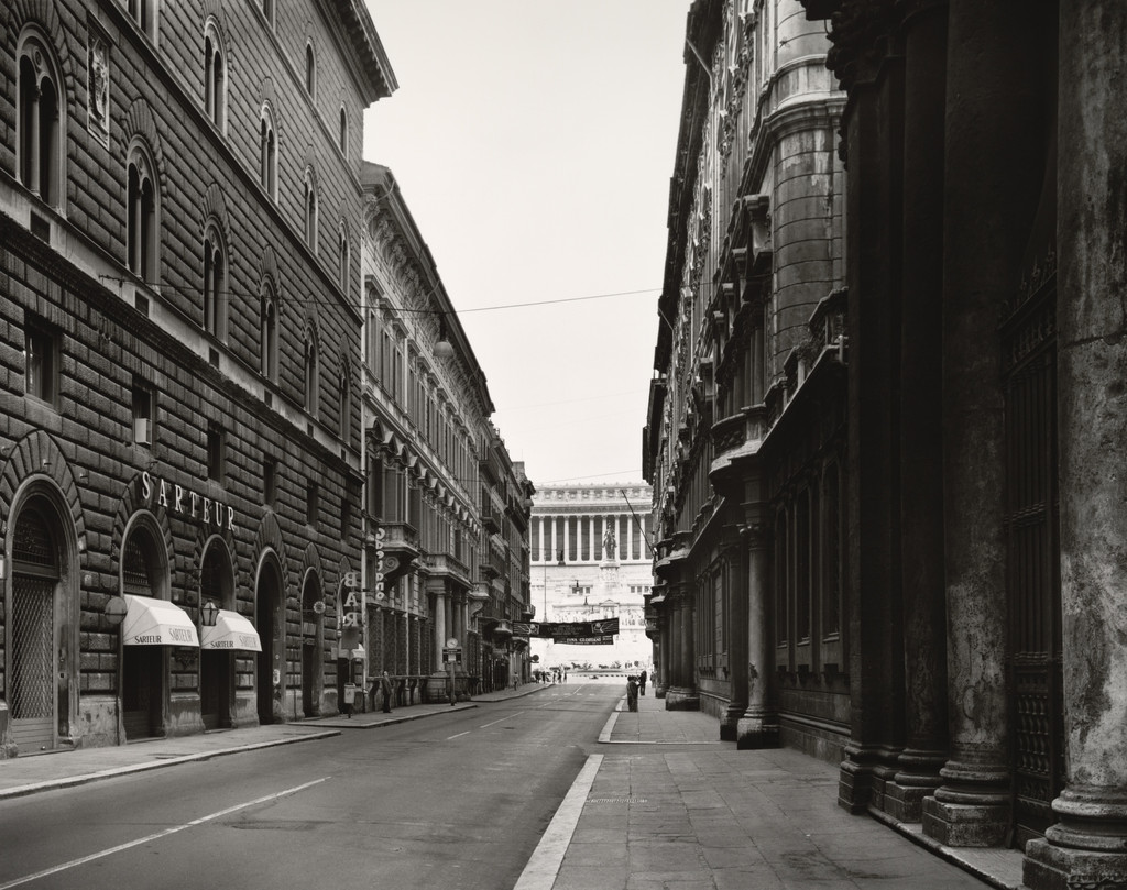 Via del Corso (Querformat), Rome