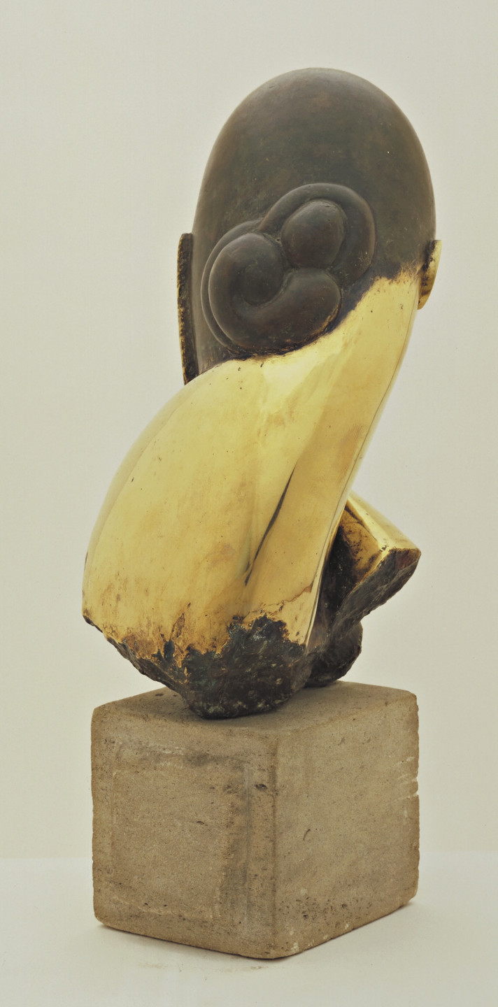 Constantin Brâncuși. Mlle Pogany. version I, 1913 (after a marble of 1912)