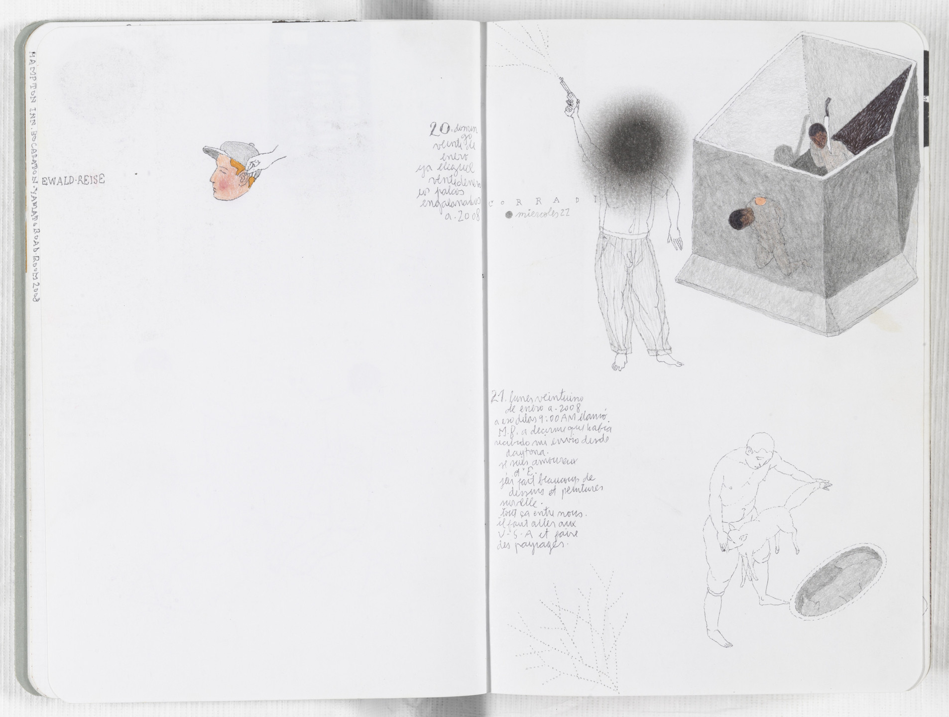 José Antonio Suárez Londoño. Sketchbook: From January 1 to December 31, 2008. 2008