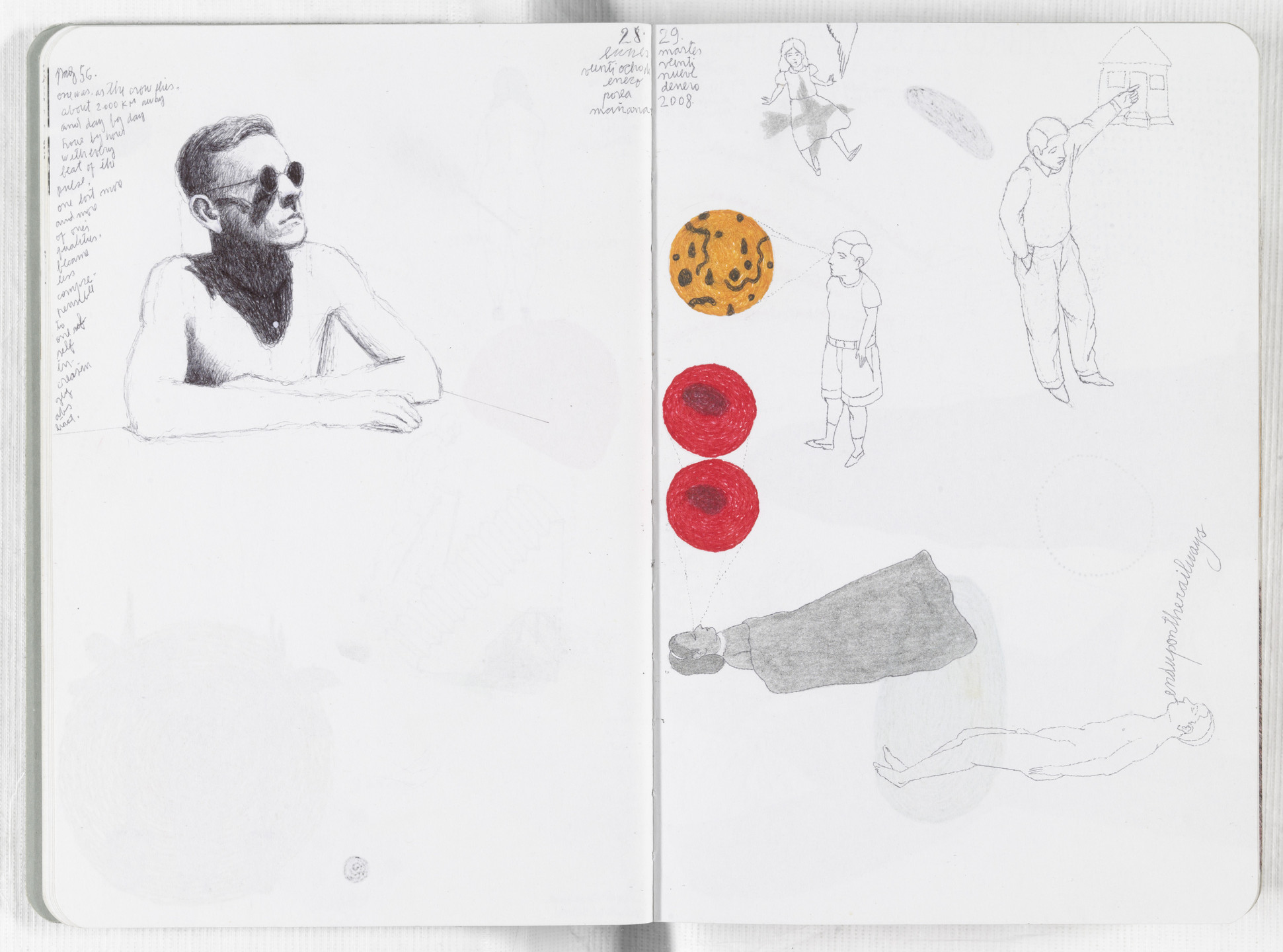 José Antonio Suárez Londoño. Sketchbook: From January 1 to December 31, 2008. 2008