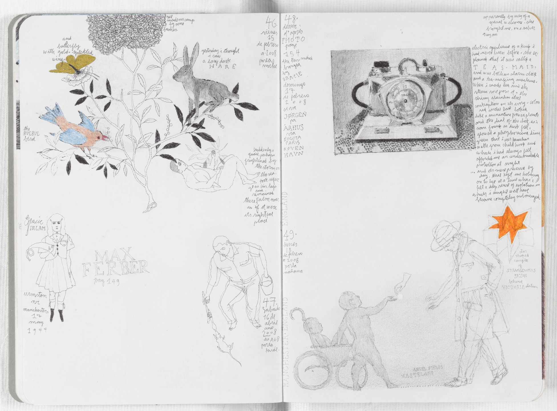 José Antonio Suárez Londoño. Sketchbook: From January 1 to December 31, 2008. 2008