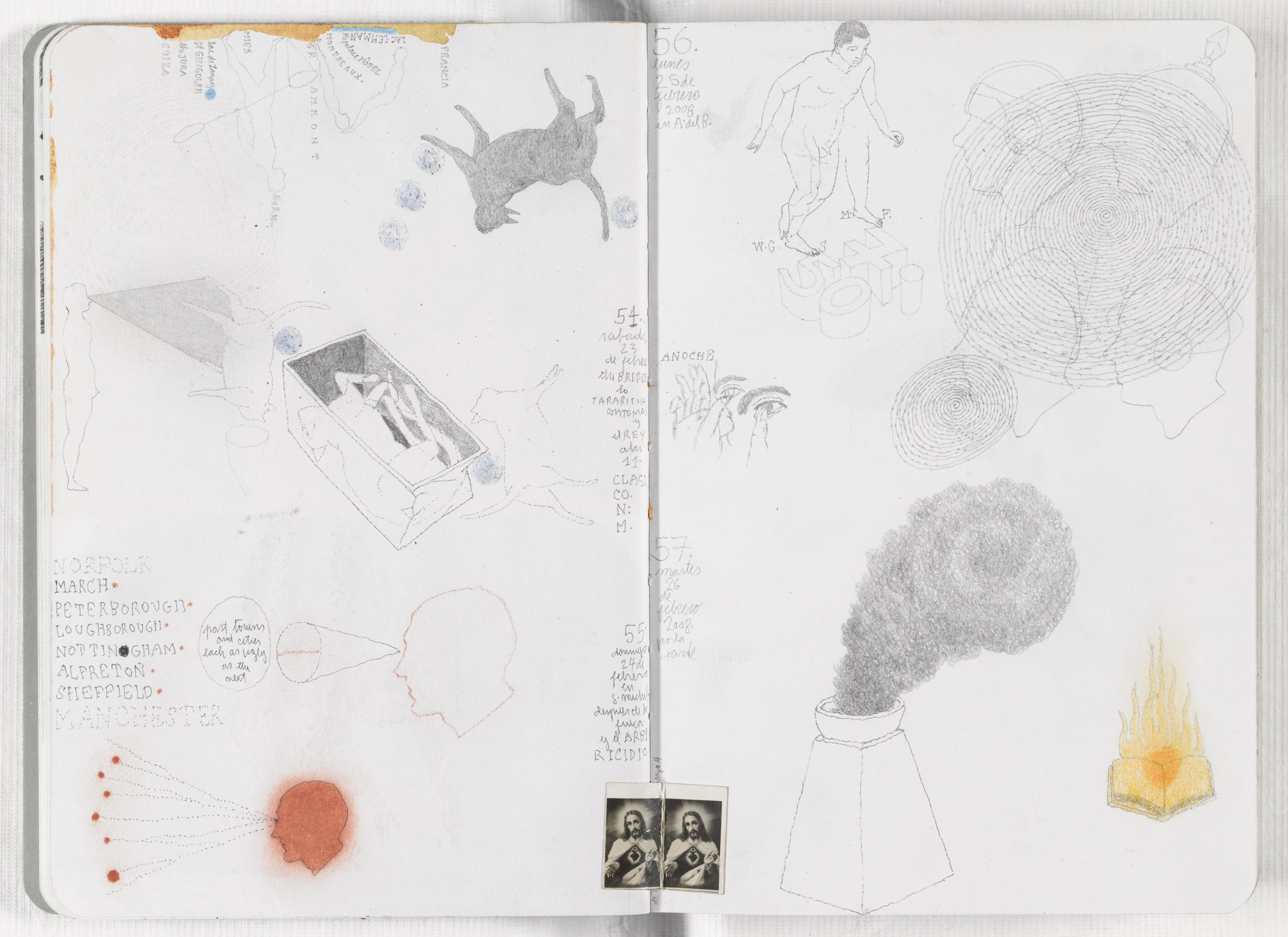 José Antonio Suárez Londoño. Sketchbook: From January 1 to December 31, 2008. 2008