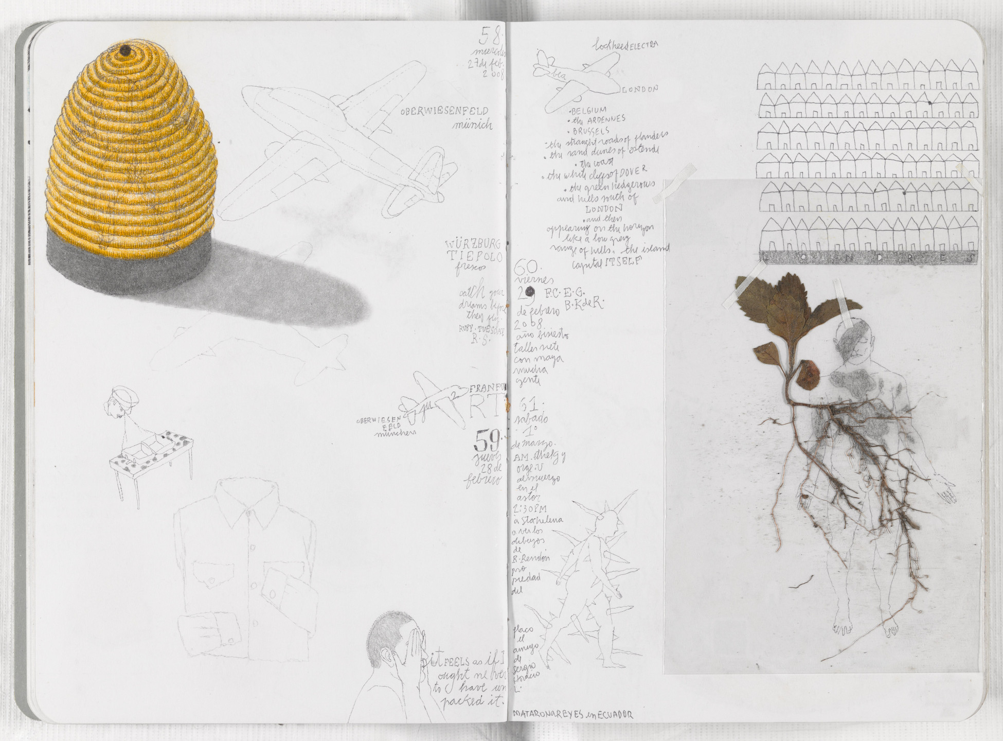 José Antonio Suárez Londoño. Sketchbook: From January 1 to December 31, 2008. 2008