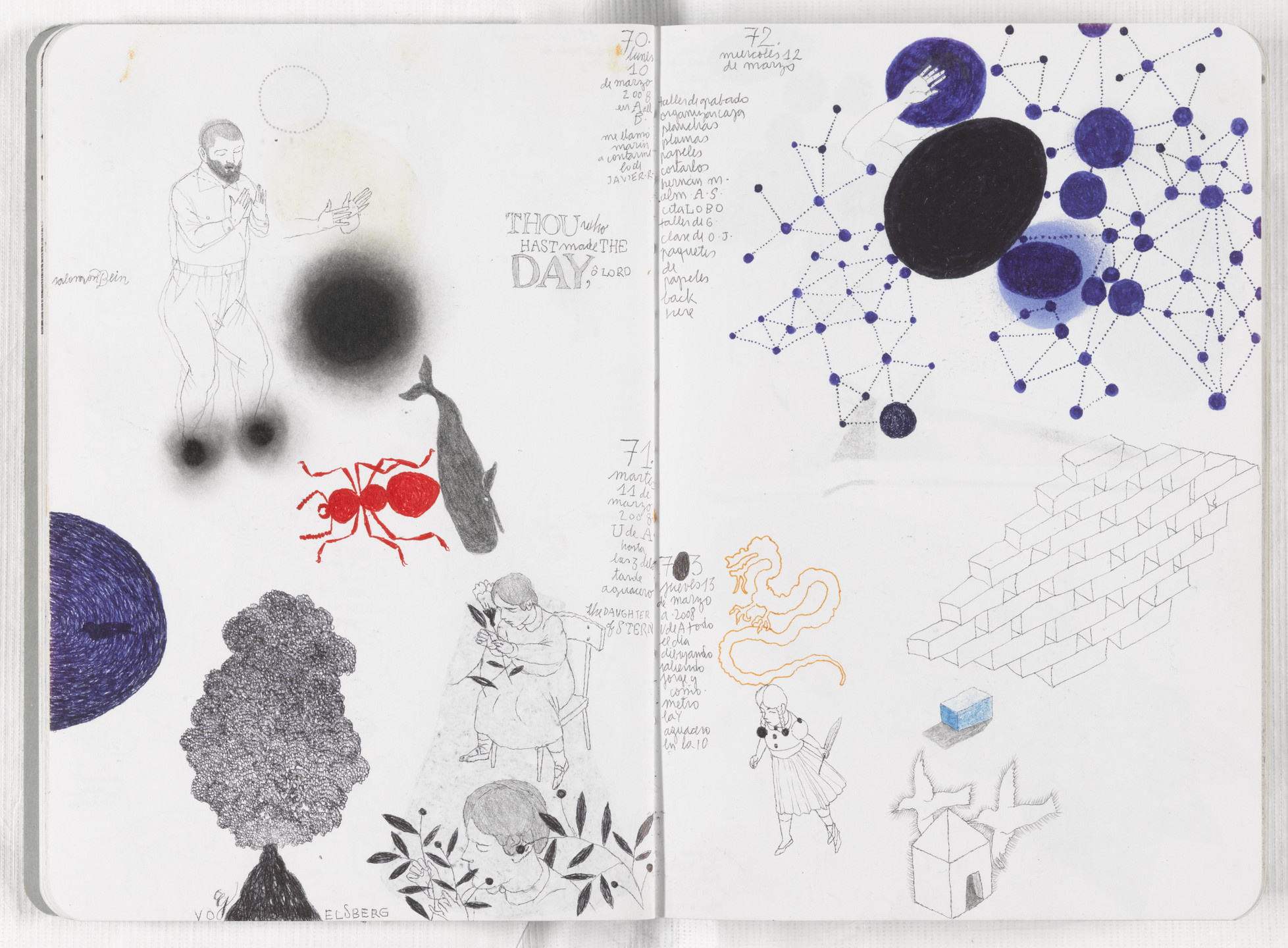 José Antonio Suárez Londoño. Sketchbook: From January 1 to December 31, 2008. 2008