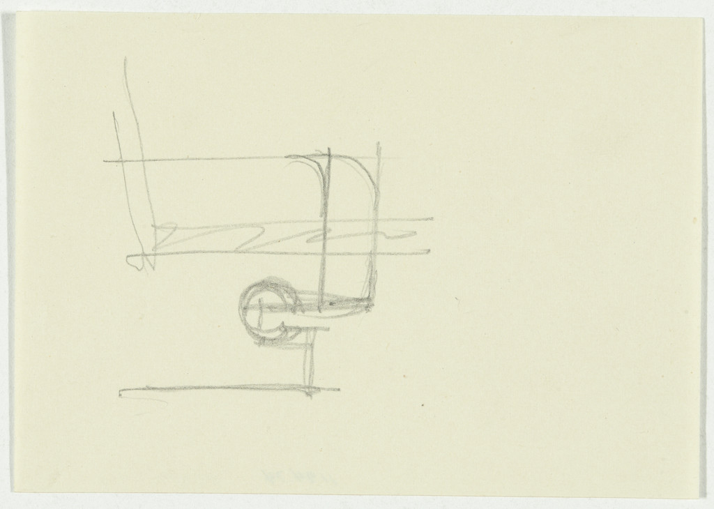 Chair with Arms (Elevation sketch)