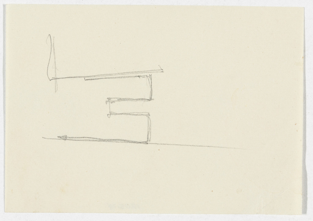 Lounge Chair Base (Elevation sketch)