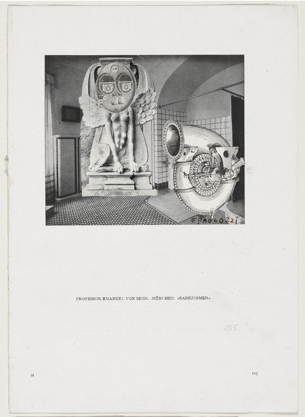 Eduardo Paolozzi. The Offspring of Eos. (c. 1961)