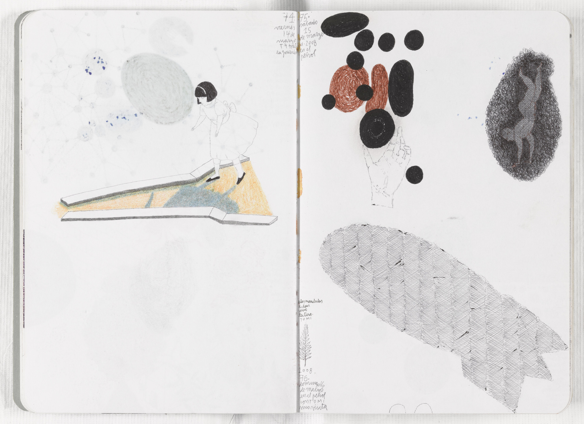 José Antonio Suárez Londoño. Sketchbook: From January 1 to December 31, 2008. 2008