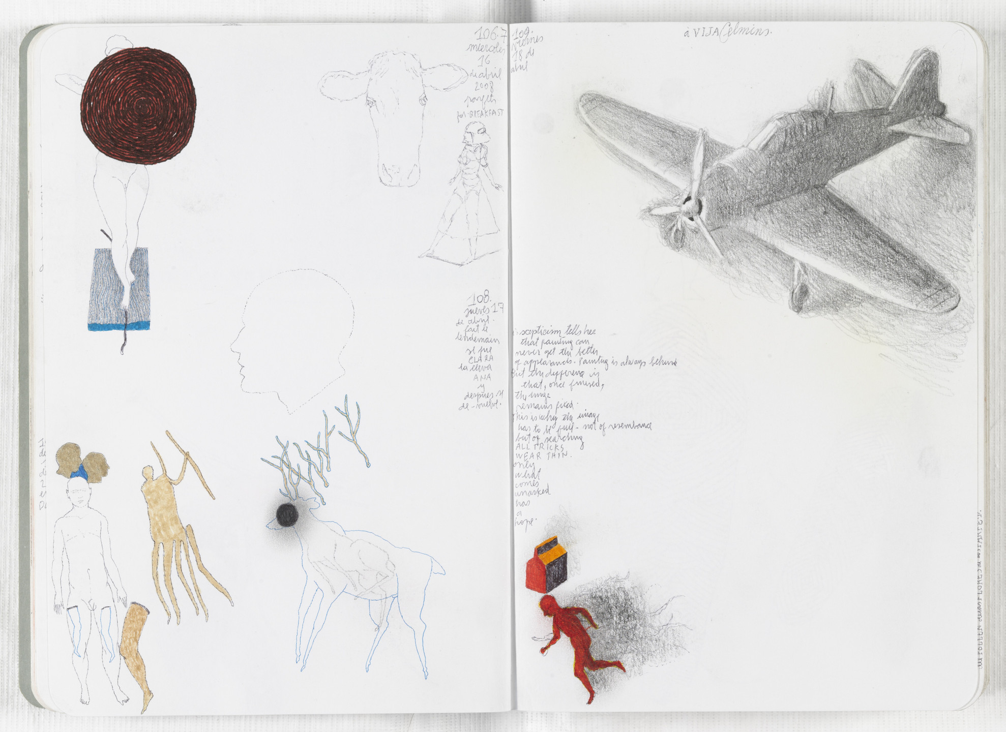José Antonio Suárez Londoño. Sketchbook: From January 1 to December 31, 2008. 2008