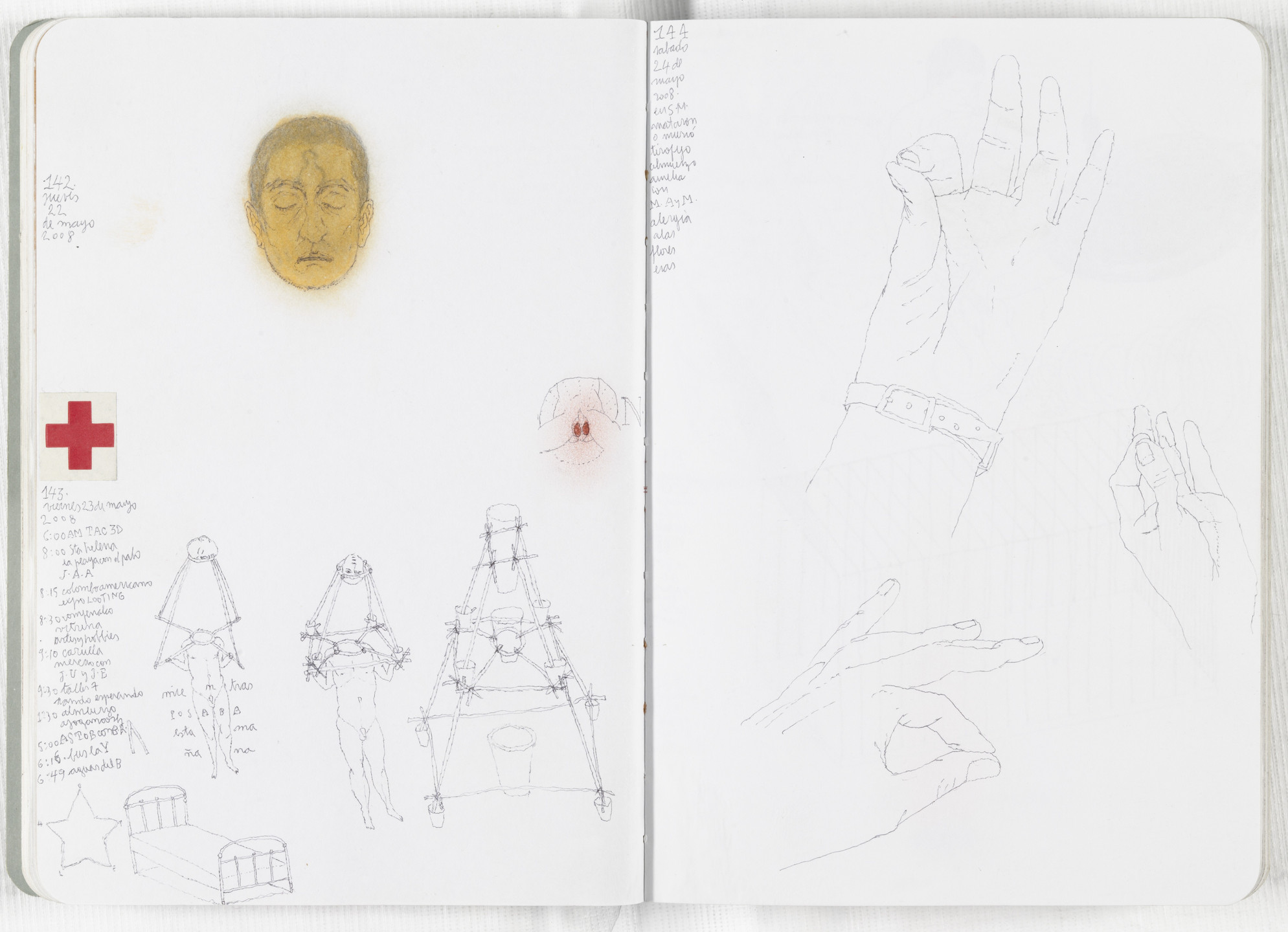 José Antonio Suárez Londoño. Sketchbook: From January 1 to December 31, 2008. 2008
