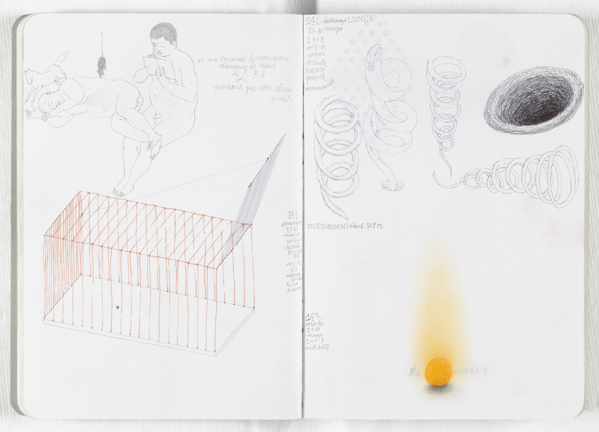 José Antonio Suárez Londoño. Sketchbook: From January 1 to December 31, 2008. 2008