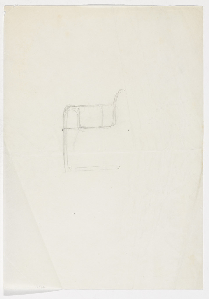 Chair with Arms (Elevation sketch)